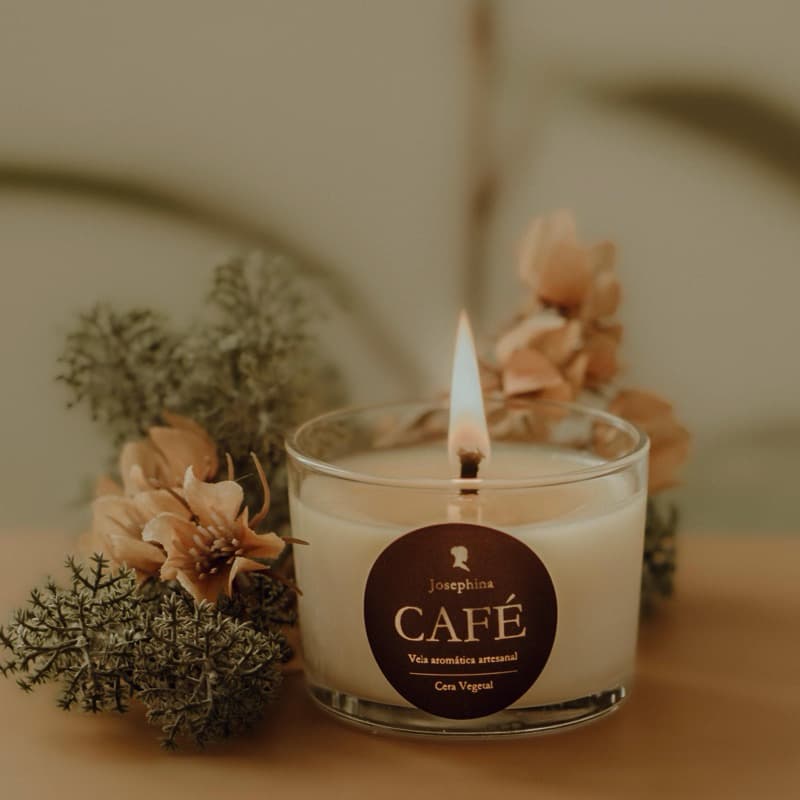 Vela Aromática  Café - Vela Perfumada  - Vela Artesanal - Vela Gourmand