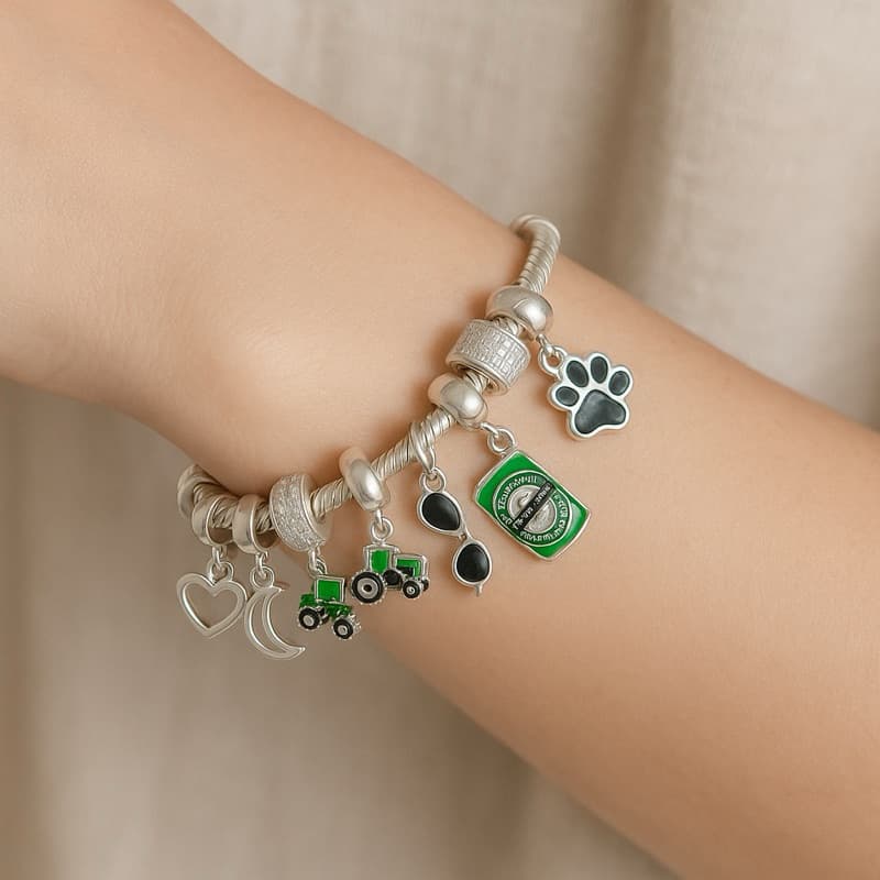 Berloques Charms em Prata 925 Original Legítima para Pulseira de Berloques