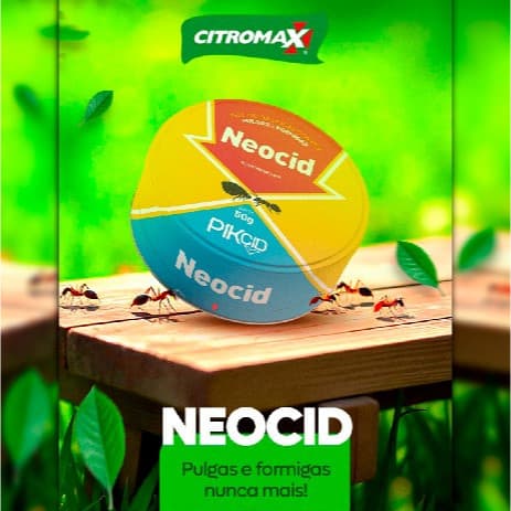 NEOCID PÓ 50G PULGAS E FORMIGAS NUNCA MAIS