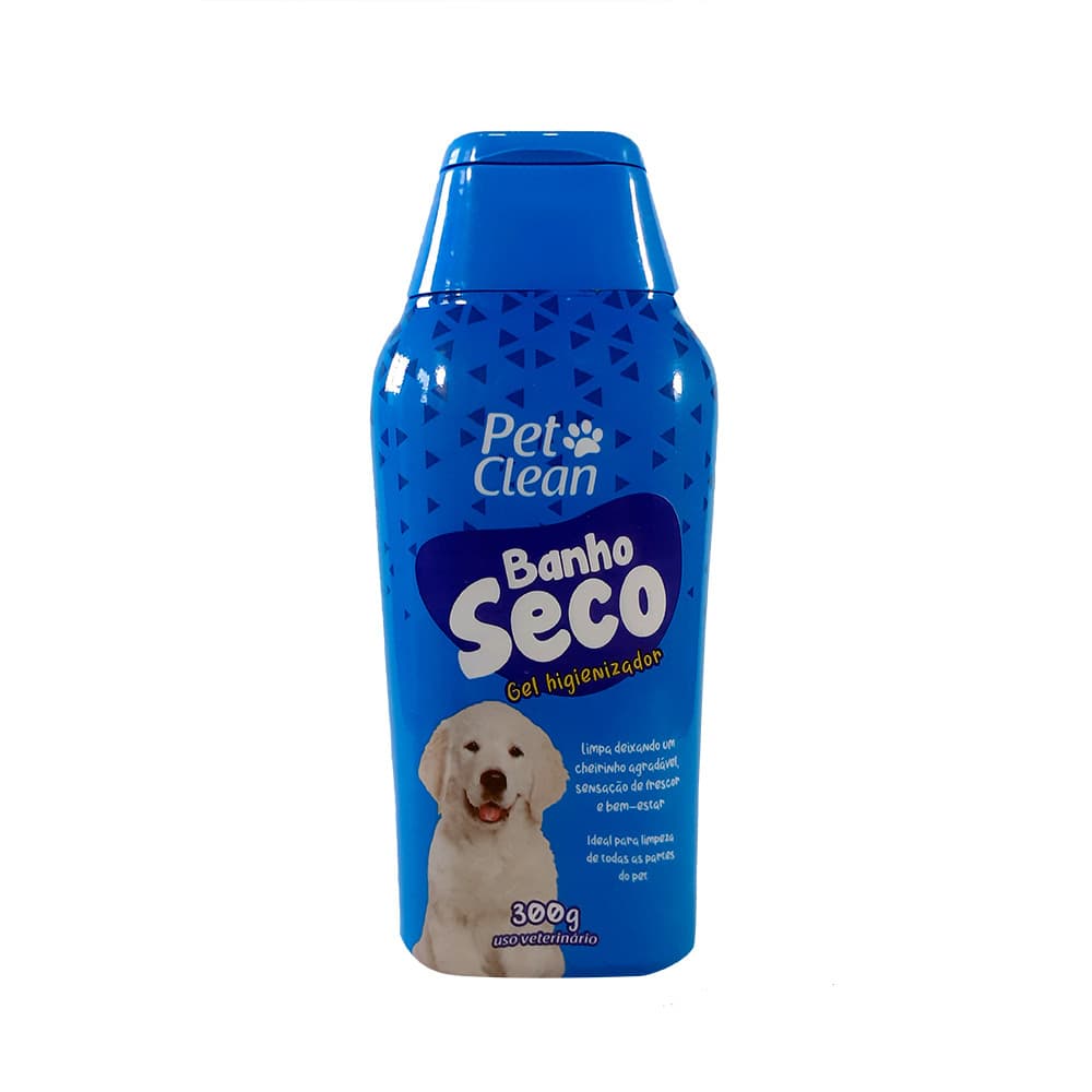 Banho a Seco Gel 300G PET CLEAN PARA CÃES
