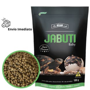 Ração Para Jabuti Filhote Alcon Club Jabuti Baby Alimento Completo Filhotes 100g