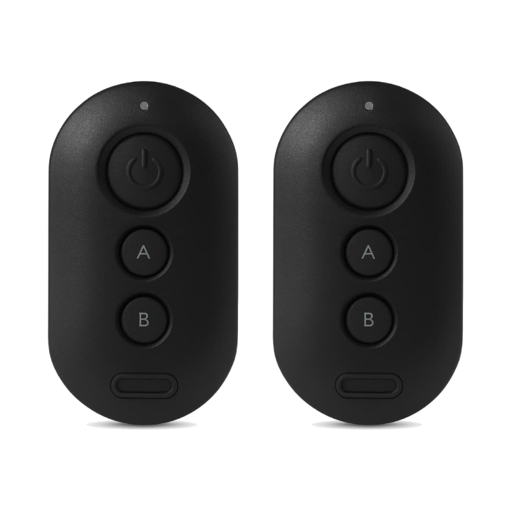 Kit 2 Controle Remoto XAC 4000 Smart Preto Compatível com Portão, Cerca Elétrica e Alarme