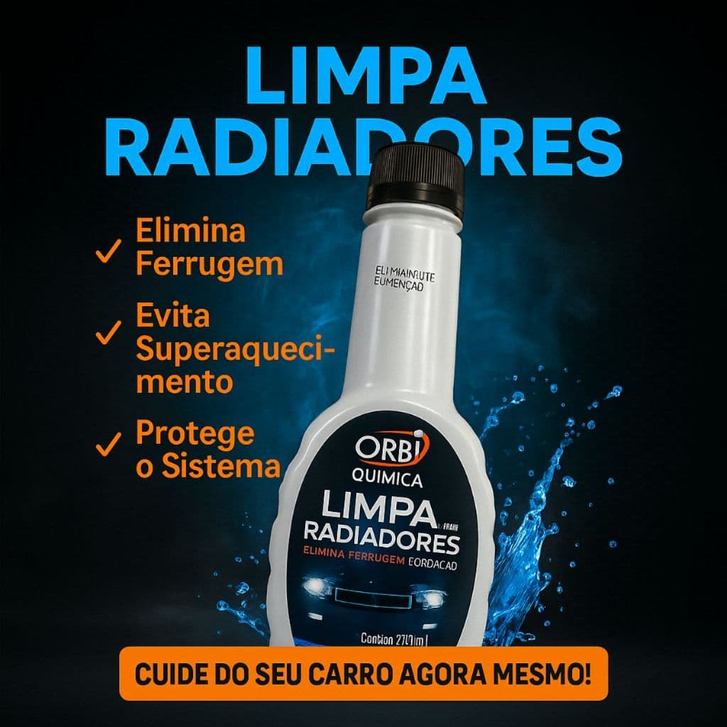 LIMPA RADIADORES ELIMINA FERRUGEM ARREFECIMENTO 200 ML ORBI