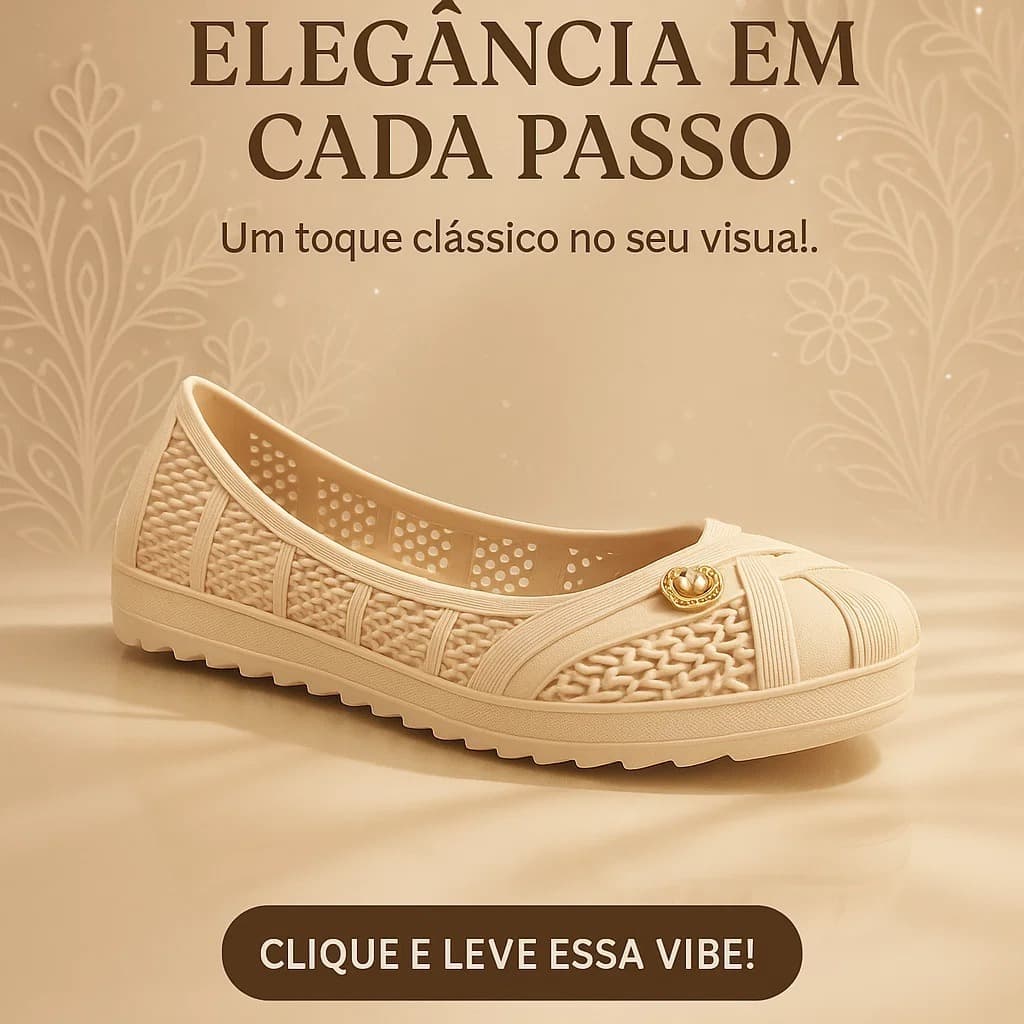 Sapatilha Feminina Flexível Confortável Leve Macia Casual Elegância Diária 34 a 39