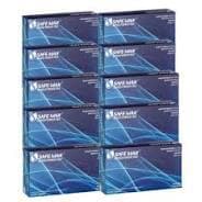 KIT 10 CAIXAS DE LUVAS NITRILICA AZUL SAFEMAX