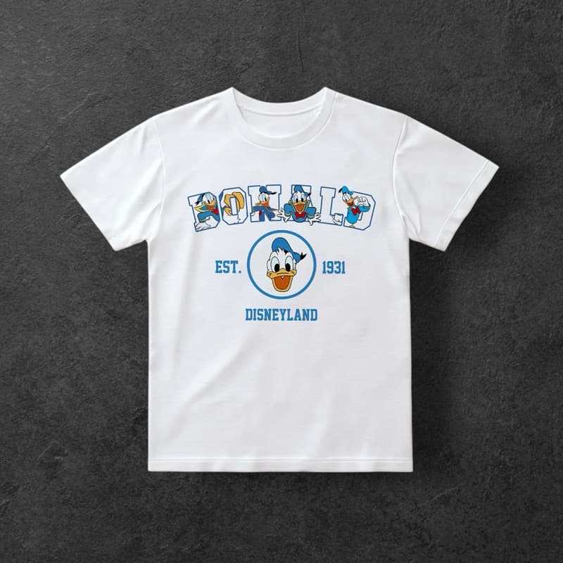 Camiseta Infantil Branca Turma da Disney