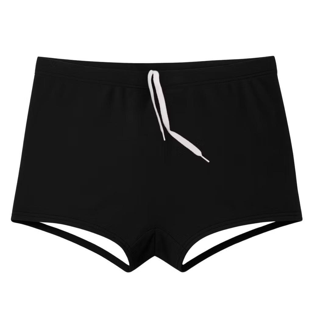 Sunga Modelo Boxer Masculina De Cor Lisa Preta, Azul e Vermelha P, M, G, e GG