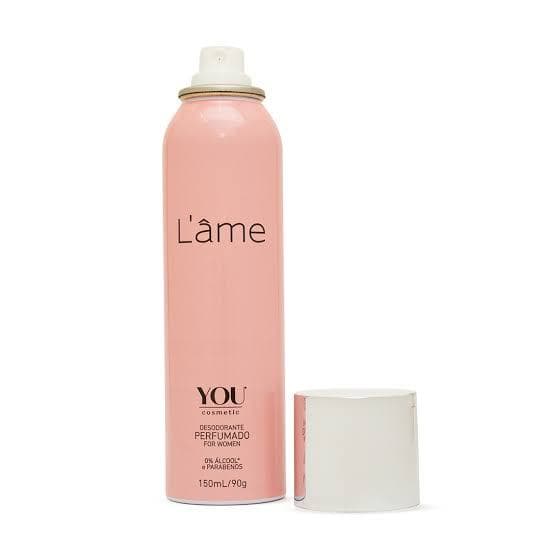 Desodorante aerosol L’âme - YOU Cosmetic 150ml – Feminino, Elegante e Marcante -1unid