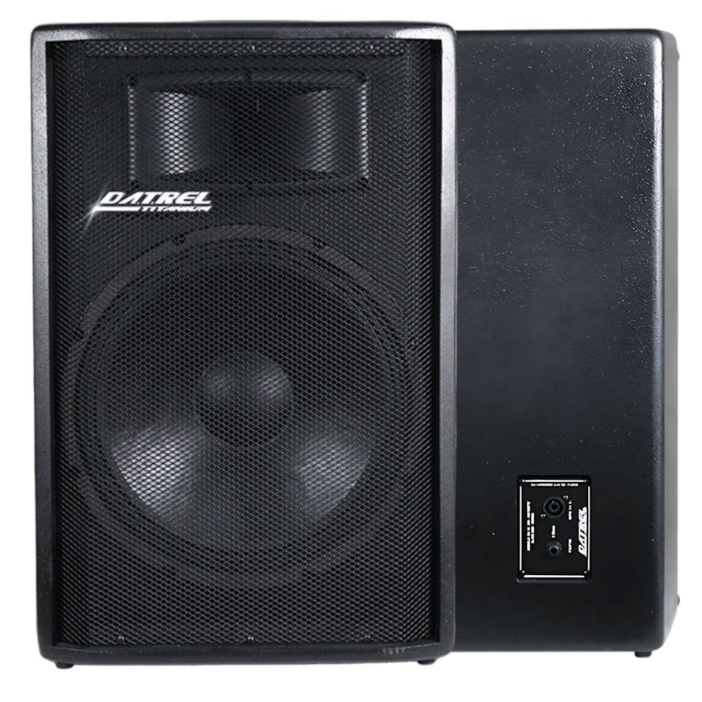 Caixa Som 500w Rms 15 Polegadas Driver Titanium Acustica Passiva Escrava Profissional Igreja Eventos