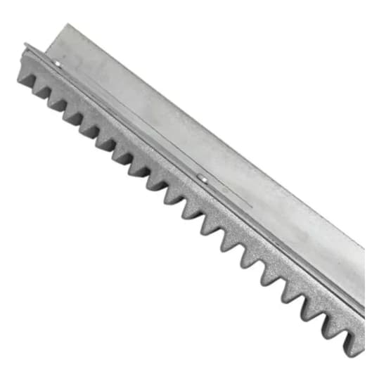 Cremalheira Industrial 1.50m com gomo/dentes Aluminio Garen Para Motores Deslizantes Garen PPa ...