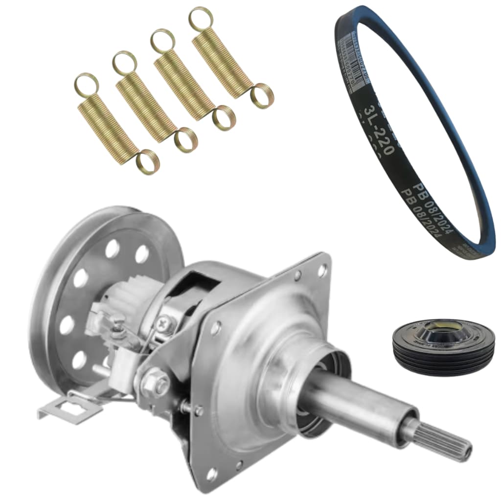 Mecanismo Transmissão Compativel Lavadora Electrolux LTE08 LTD09 LT08E LT09B LTE07 Polia Câmbio V