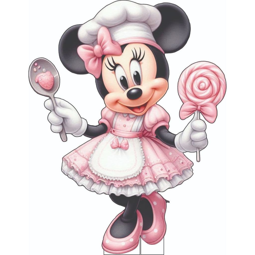 Display Minnie Confeiteira com 80 cm
