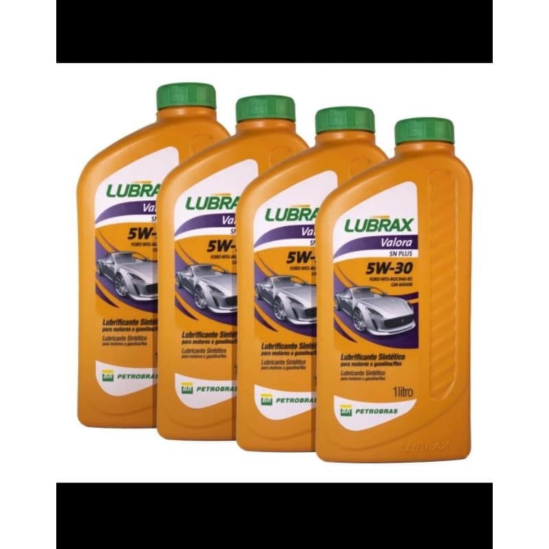 Óleo lubrax Lubrificante de Motor de Carro 5W30 Sintético API SP 1L