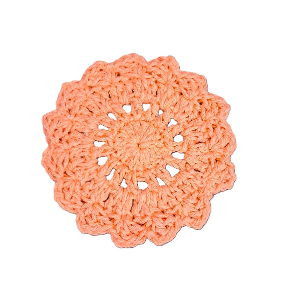 Kit 2 Sousplat Supla Descanso Porta Copos de Crochê Decoração Cozinha Mesa de Jantar Suplat Crochet