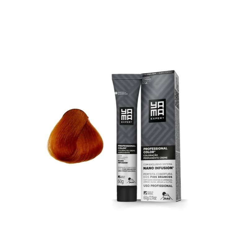 Coloração Yamá Expert 7.4 professional color nano infusion 60g