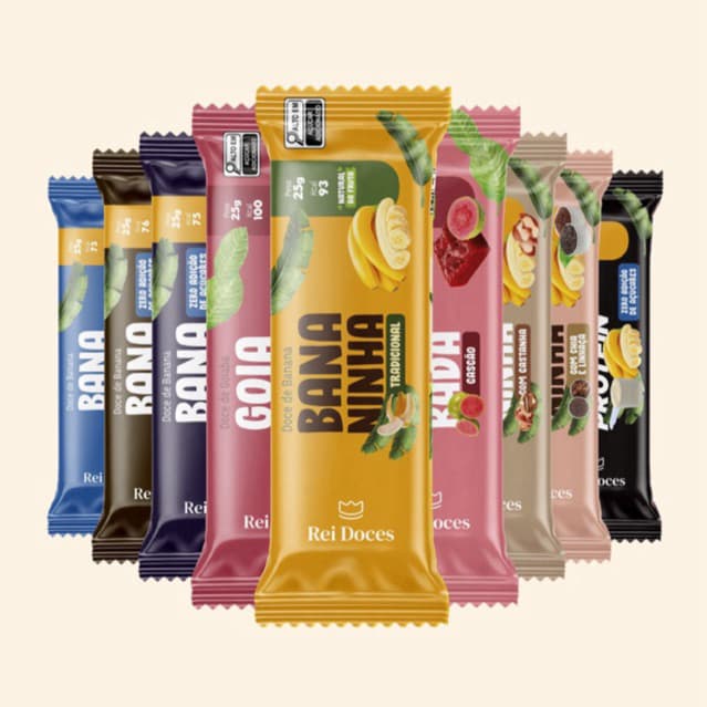 Bananinha 0% açúcar caixa com 24 unid de 25g cada