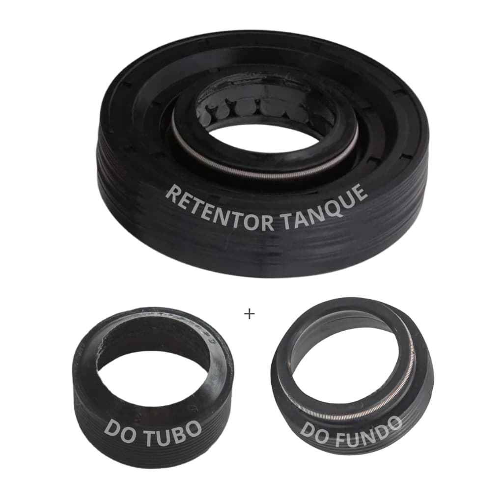Kit Retentor Tanque Fundo da Caixa e Tubo Brastemp/Consul Eletrônica