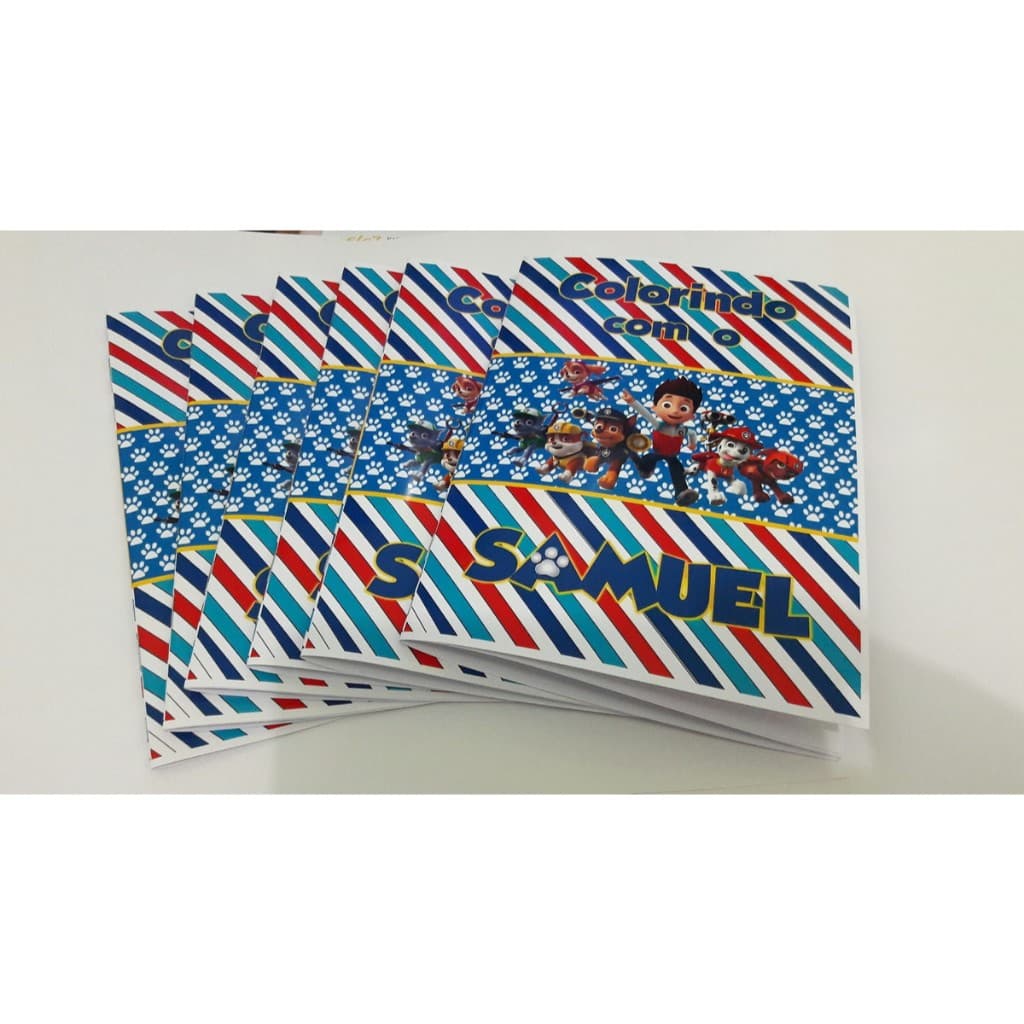 10 Personalizados Livros de Colorir 15x20