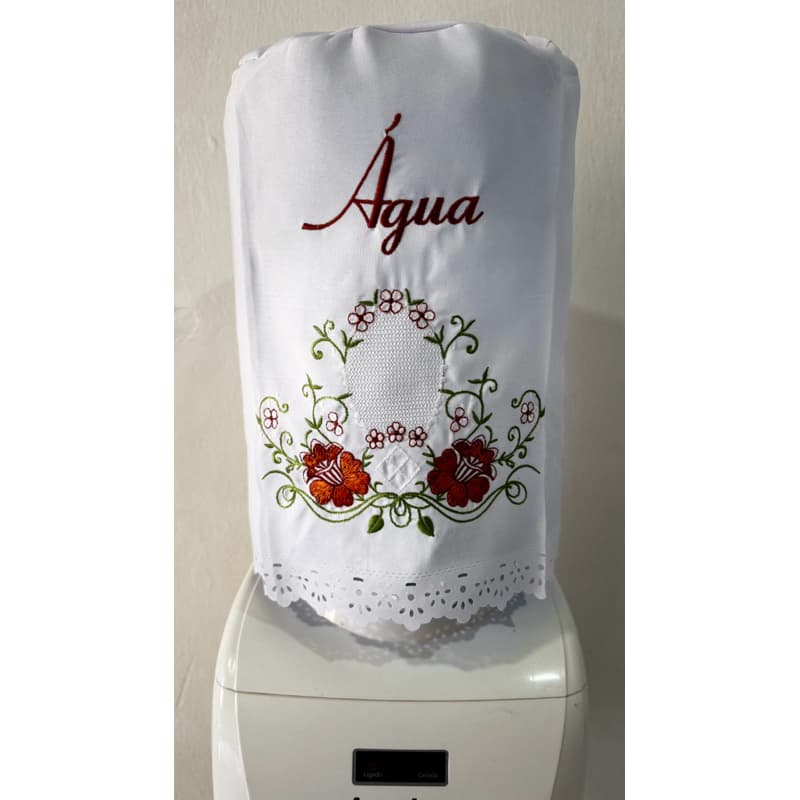 Capa para galão de água 20L bordada