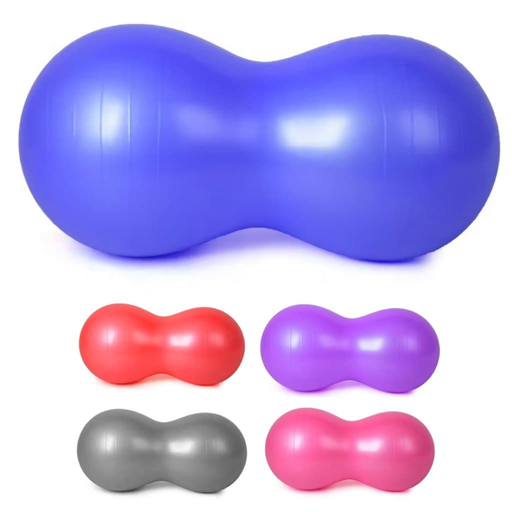 Bola Pilates Feijão 90x40 Cm Resistente Pilates Sem Bomba