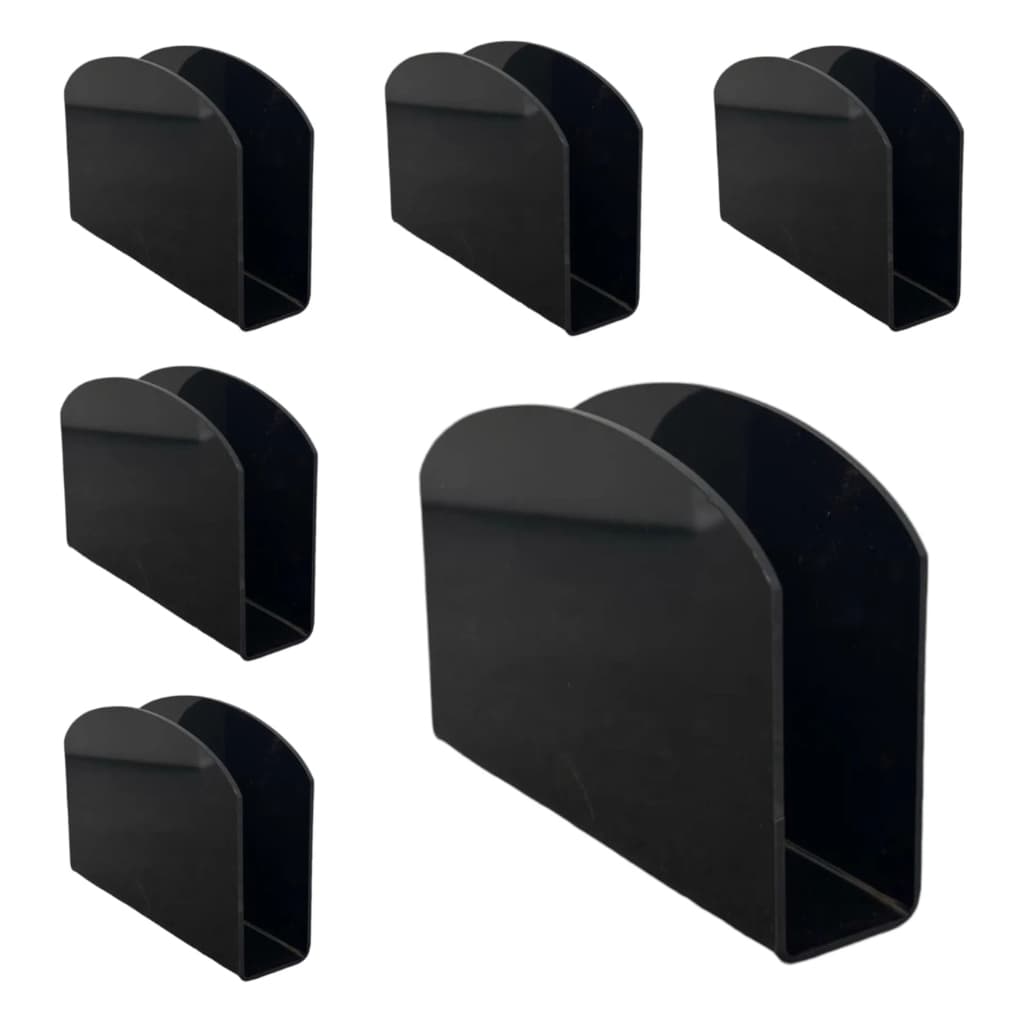 Kit 10 Porta Guardanapo Papel Organizador Decoração P/ Mesa E Balcão Casa Bares Restaurantes Lanchonetes