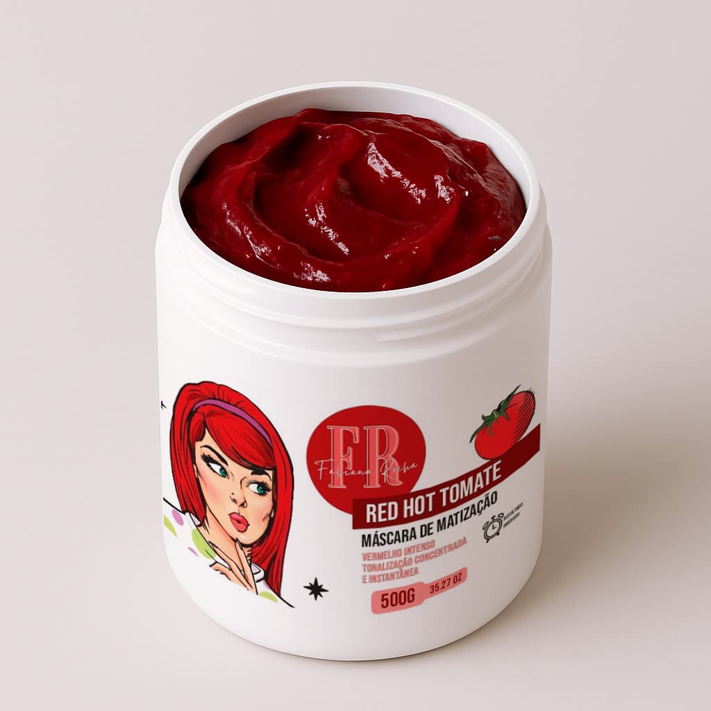 MÁSCARA TOMATE 500g - By Fabiana Rocha