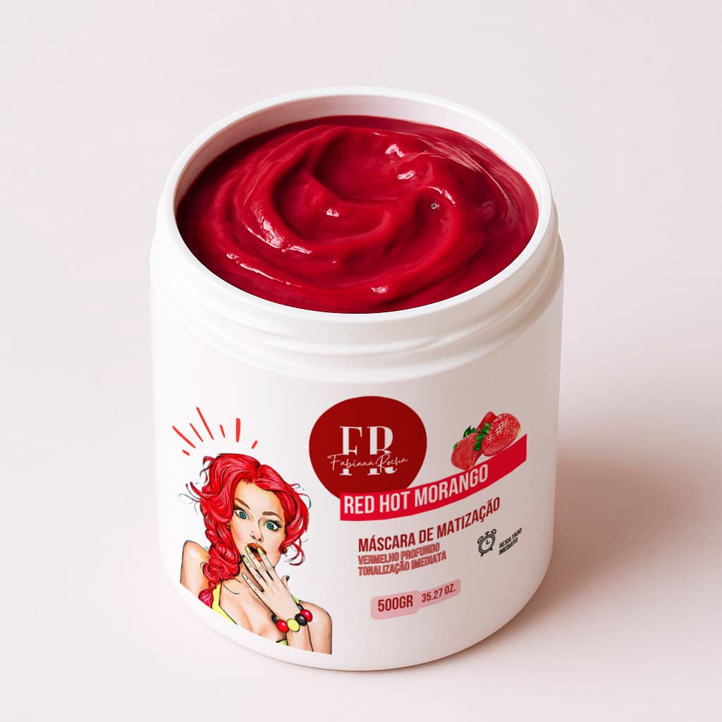 Máscara Morango 500g By FR