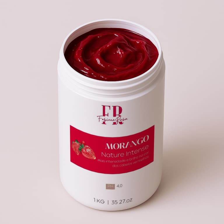 MÁSCARA MORANGO 1 KG- By Fabiana Rocha