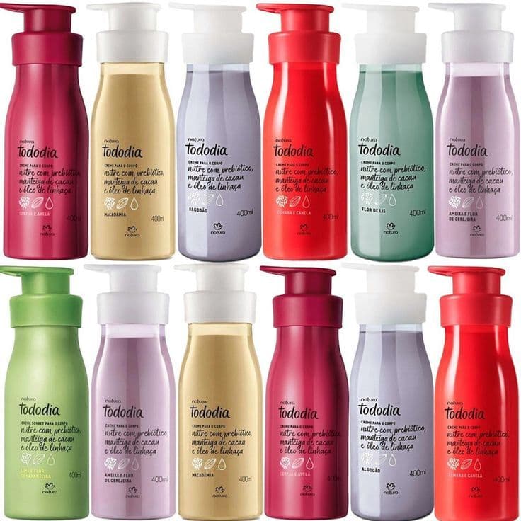 Creme Hidratante Corporal Natura Tododia e Eudora instance (Originais) - 400 ml