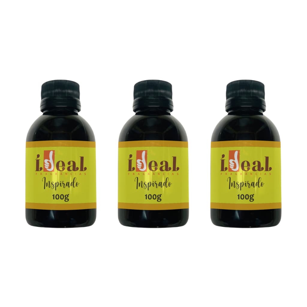 Kit com 3 Essências para Perfumes Importados Árabes de 100 ML