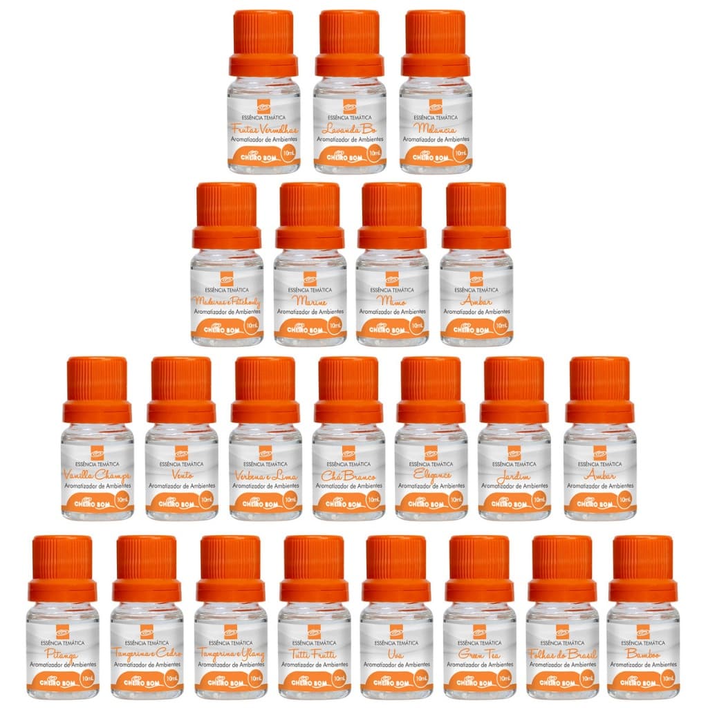 5 Essências Puras a Óleo Cheiro Bom 10ml P Difusor Aromatizador ultrassônico p Aromaterapia -Escolha