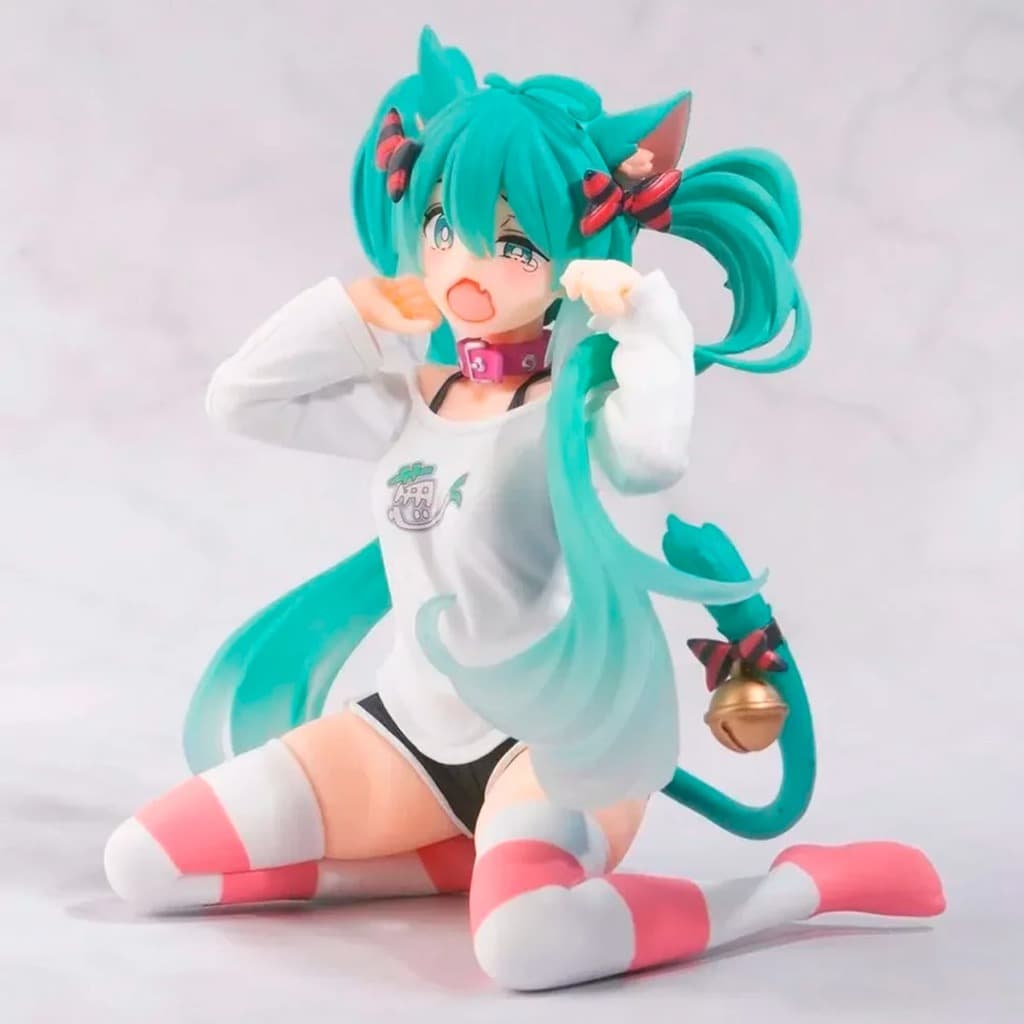 Boneca Estátua Hatsune Miku – 12 cm – PVC – Decorativa e para Colecionadores