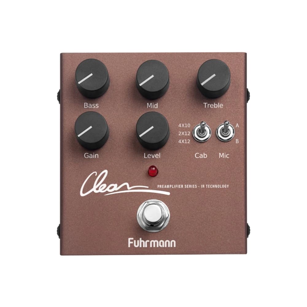 PEDAL GUITARRA FUHRMANN SIMULADOR DIGITAL CLEAN SD01