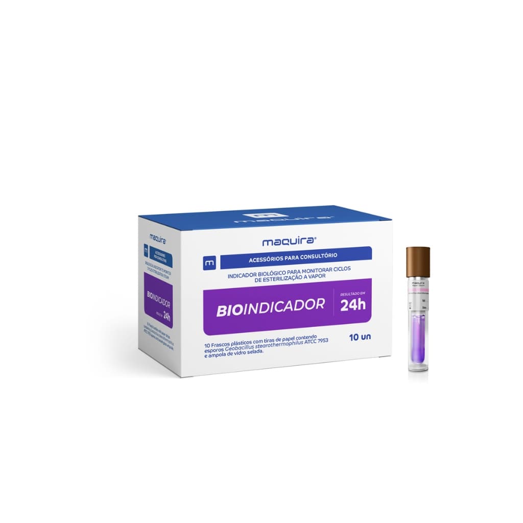 Indicador Biológico Bioindicador 24 horas - Maquira