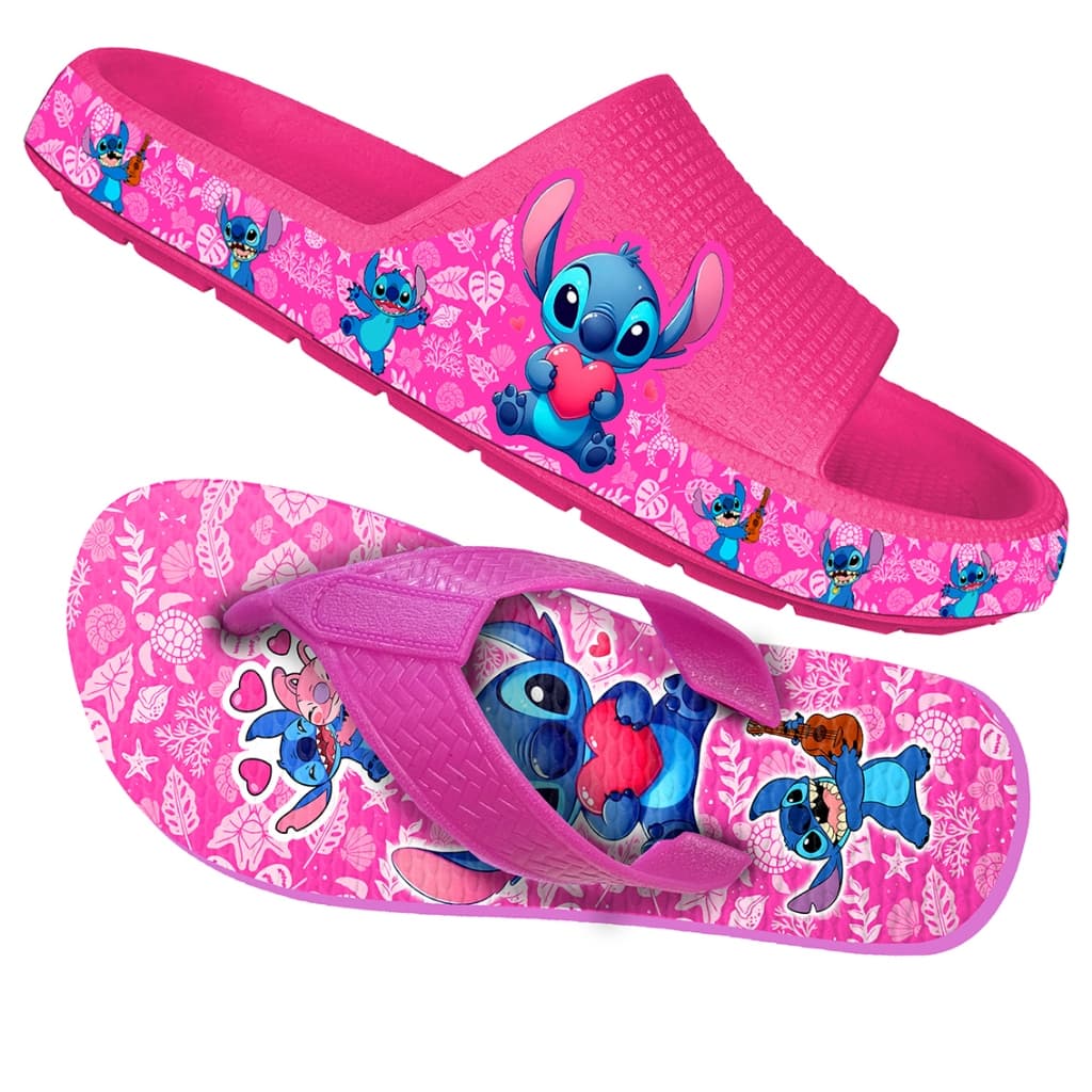 KIT Chinelo Pala Slide Nuvem + Chinelo Borracha de dedo Sandália Infantil leve Desenhos Personagem