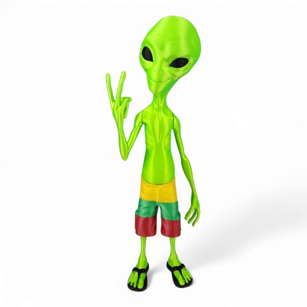 Boneco Et Alienígena Decoração Extraterrestre Grande Alien