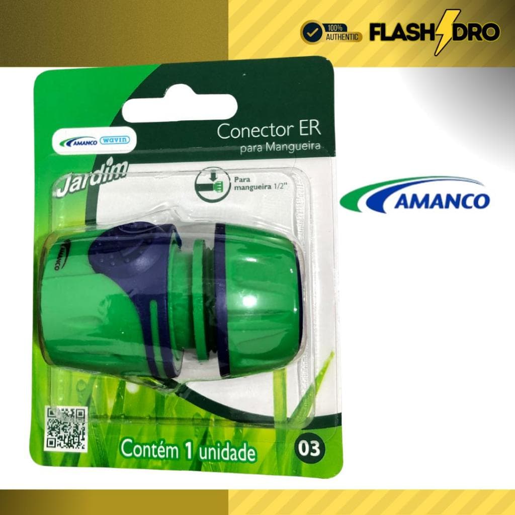 Conector Engate Rapido Para Mangueira 1/2'' AMANCO
