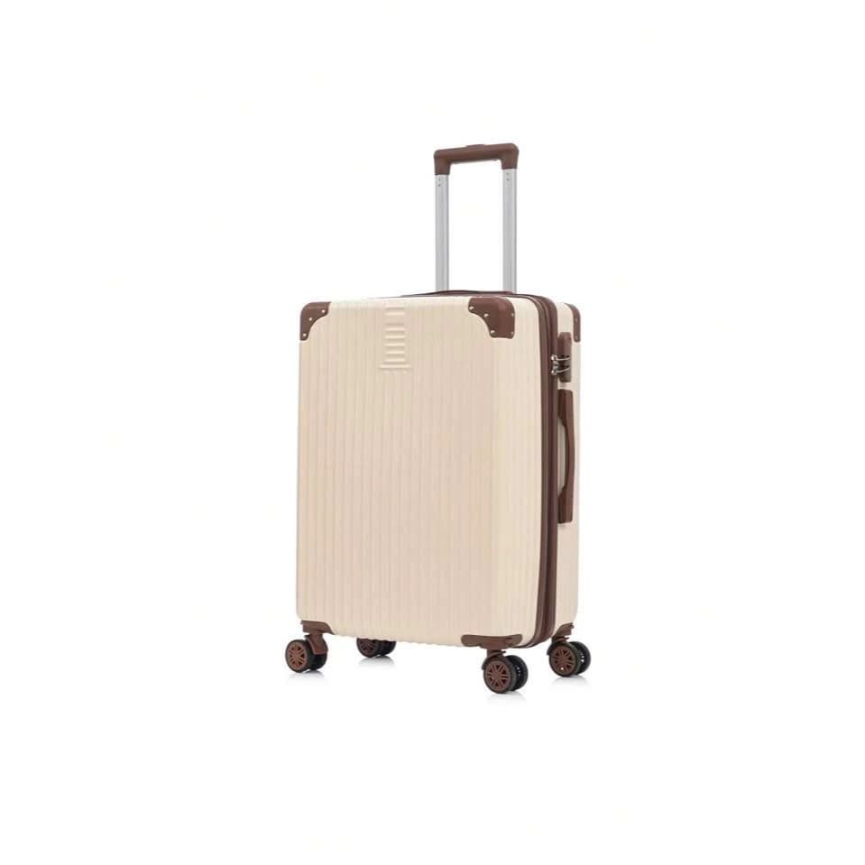 Mala De Viagem Para Despache Média Grande , 4 Rodas Duplas 360º Trava  Encaixe , Cadeado, Extensor, Proteção Lateral
