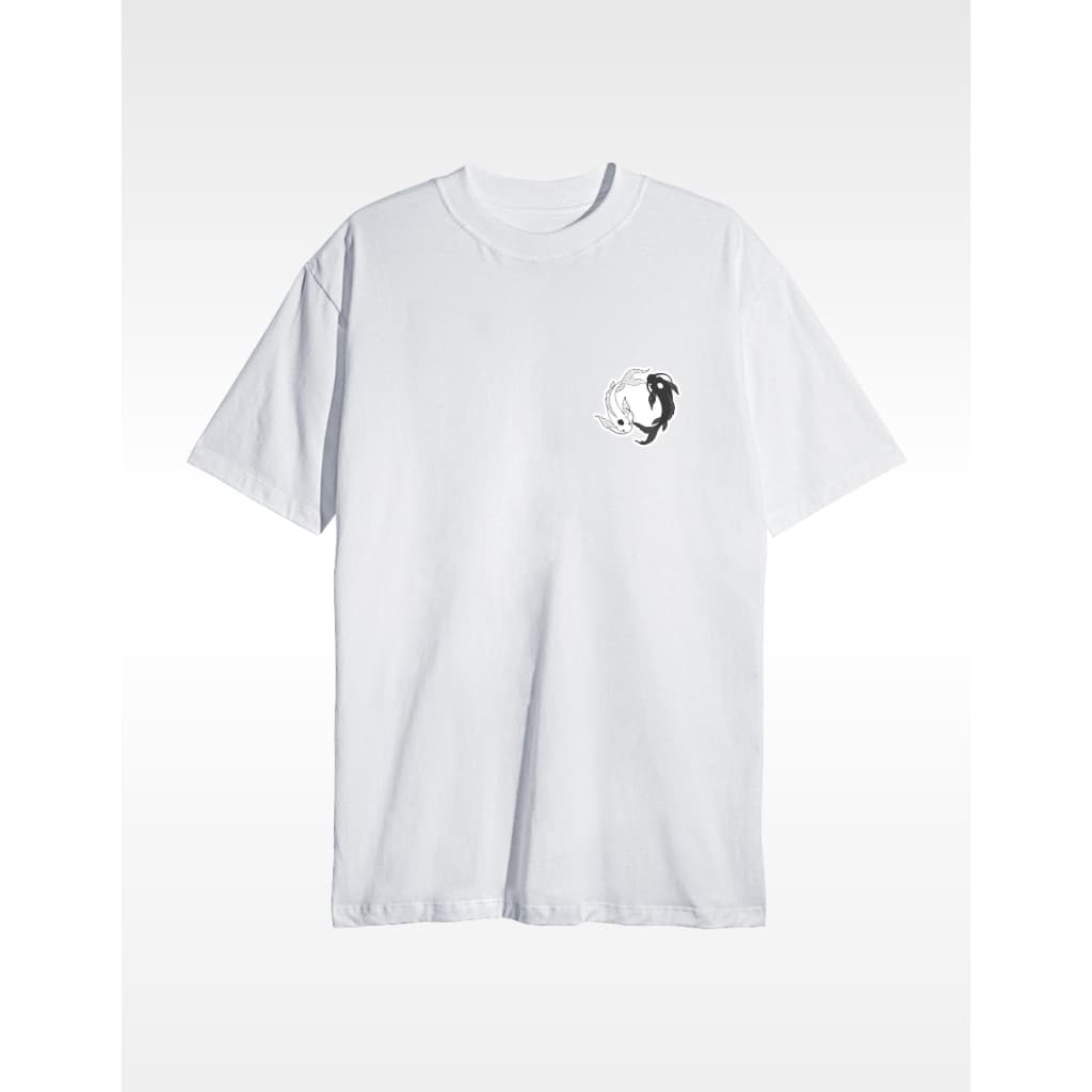 Camiseta Baby Look 100% Algodão Yin Yang of the Fish