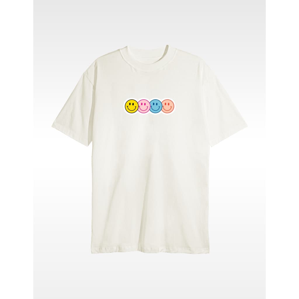 Camiseta Baby Look 100% Algodão Smiles