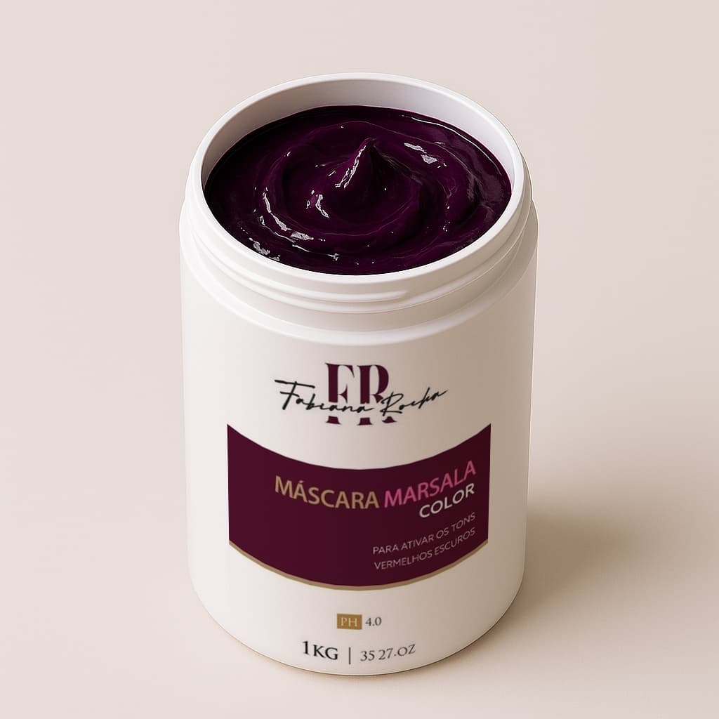 MÁSCARA MARSALA 1 KG- By Fabiana Rocha