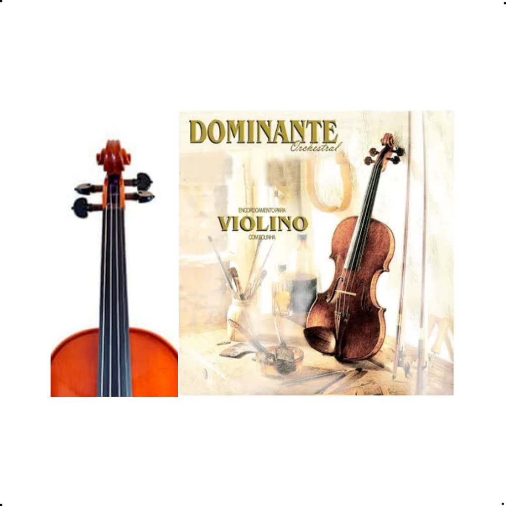 Encordoamento para Violino Dominate Orchestral 4 Cordas
