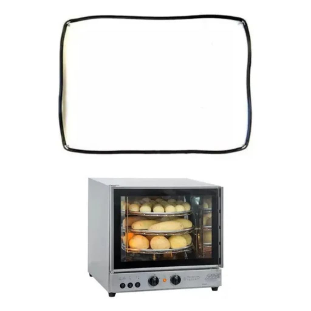 Vedação Para Forno TItã Medida 39,5x30cm Borracha Térmica Peça de Reposição