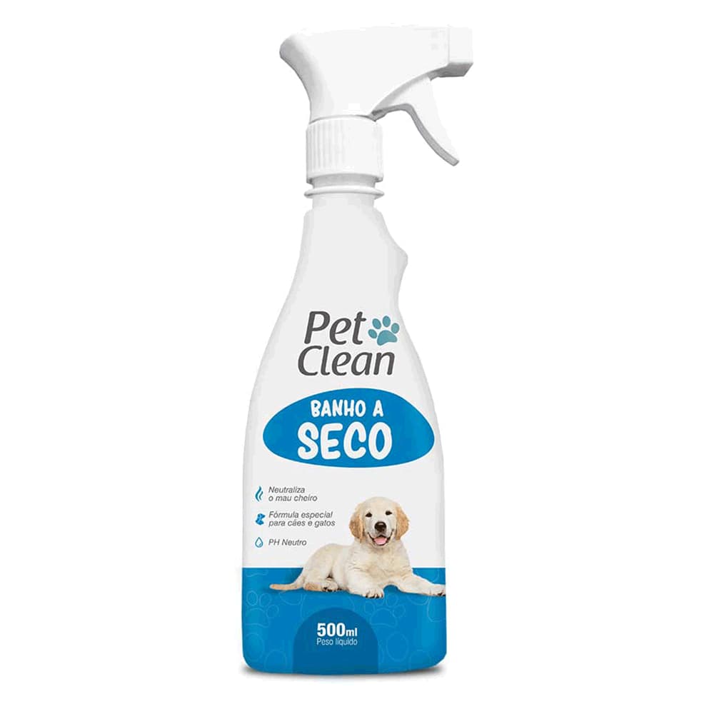 Banho a Seco Spray PET CLEAN 500ml