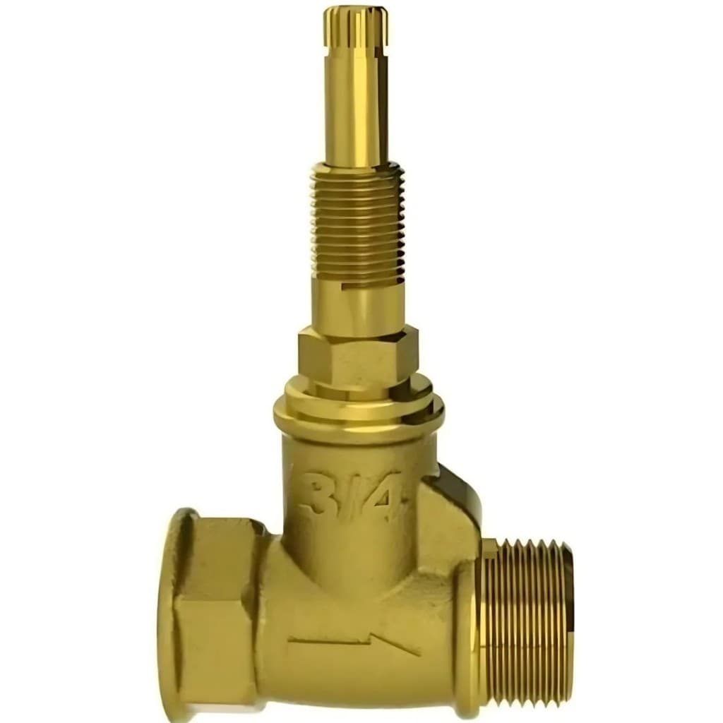 Registro de Pressão 3/4 Metal 16 Estrias Vedação Padrão – Chuveiro e Geral