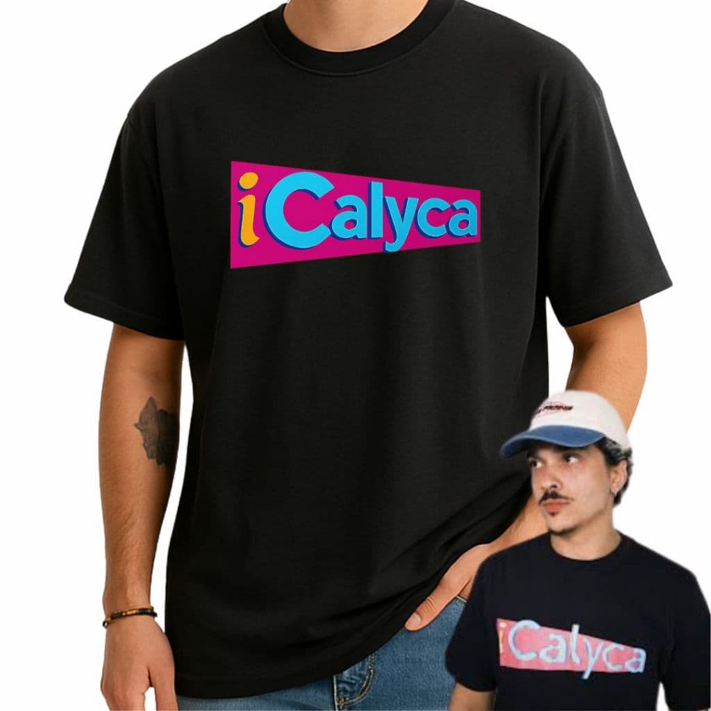 Camiseta iCalyca Estilo Retrô – Unissex | Estampa Divertida e Colorida | Chico Moedas