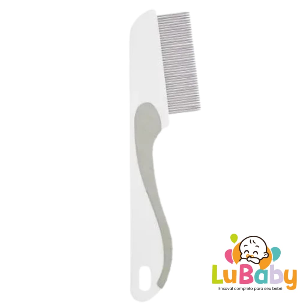 Pente Fino Infantil piolho Em Aço Buba Remove Lêndeas