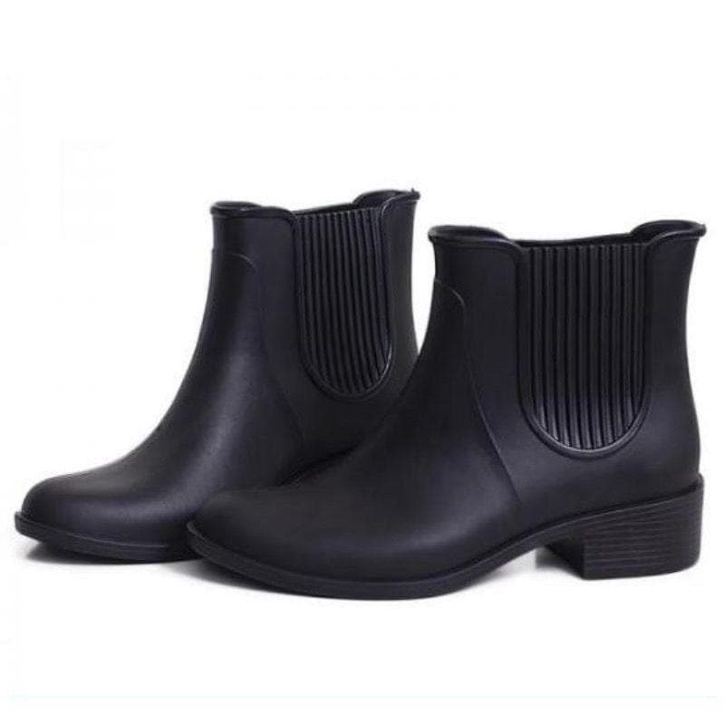 Bota Galocha Impermeável PVC Impermeável Cano Curto Limpeza Doméstica Profissional