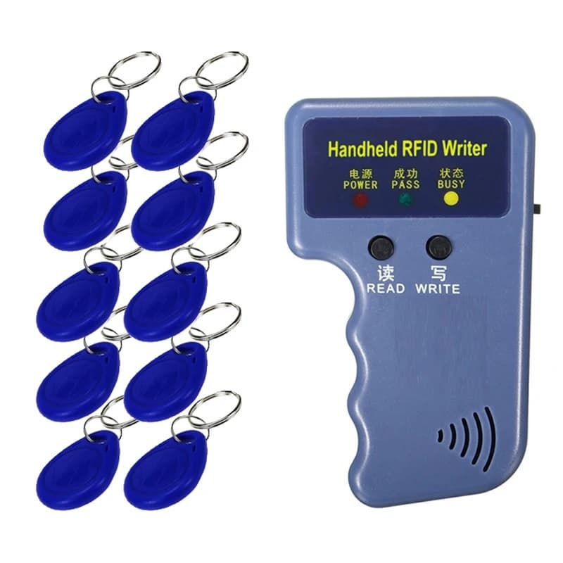 Ferramenta Copiador De Chaveiro Tag Leitor 125 Khz Rfid Duplicador EM4305 T5577 5200 EM4205
