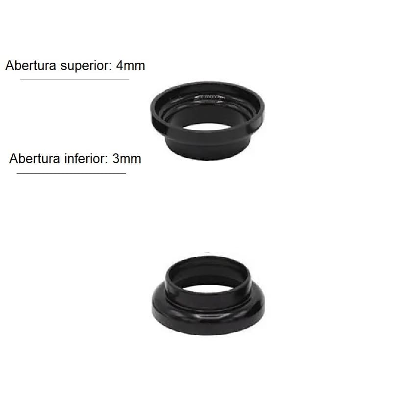 Caixa inferior e Caixa superior para Movimento de Direção Mega Over Aheadset 1.1/8 44/30 Bacia Copo